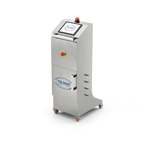 TG MAC Control Nozzle, sistema di controllo ed analisi in tempo reale del flusso di smalto o engobbio all’ugello.