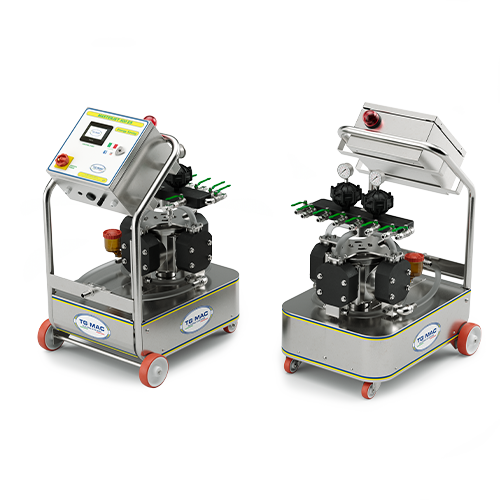 Pompa airless TG MAC Masterjet 500 ES ad alta efficienza energetica, per linee di smaltatura di piastrelle ceramiche